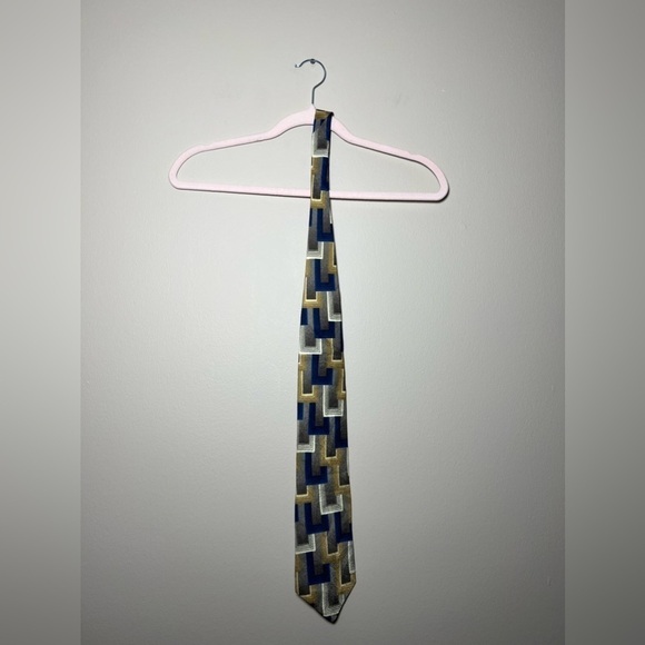 Vintage Bradley Scott Chicago Silk Tie - Picture 1 of 4